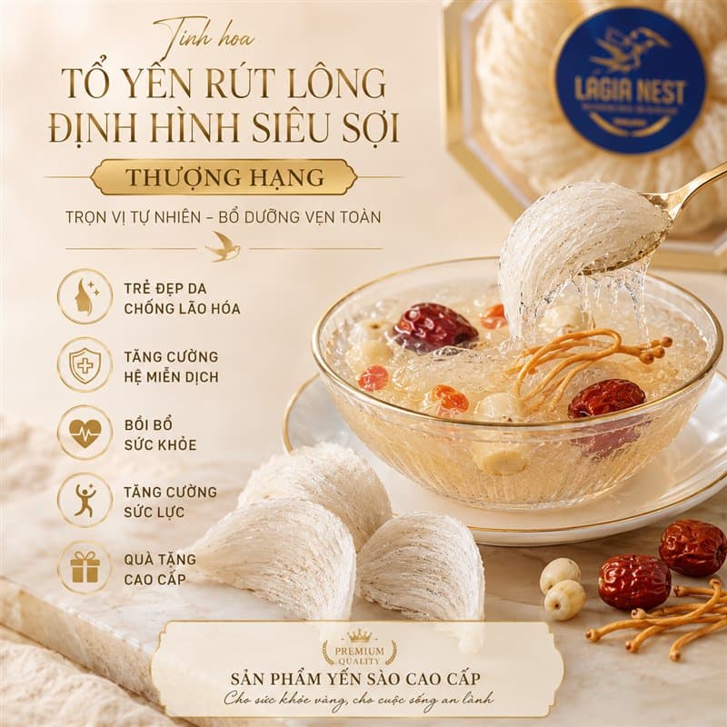Tổ Yến Rút Lông Định Hình Siêu Sợi thumbnail 3