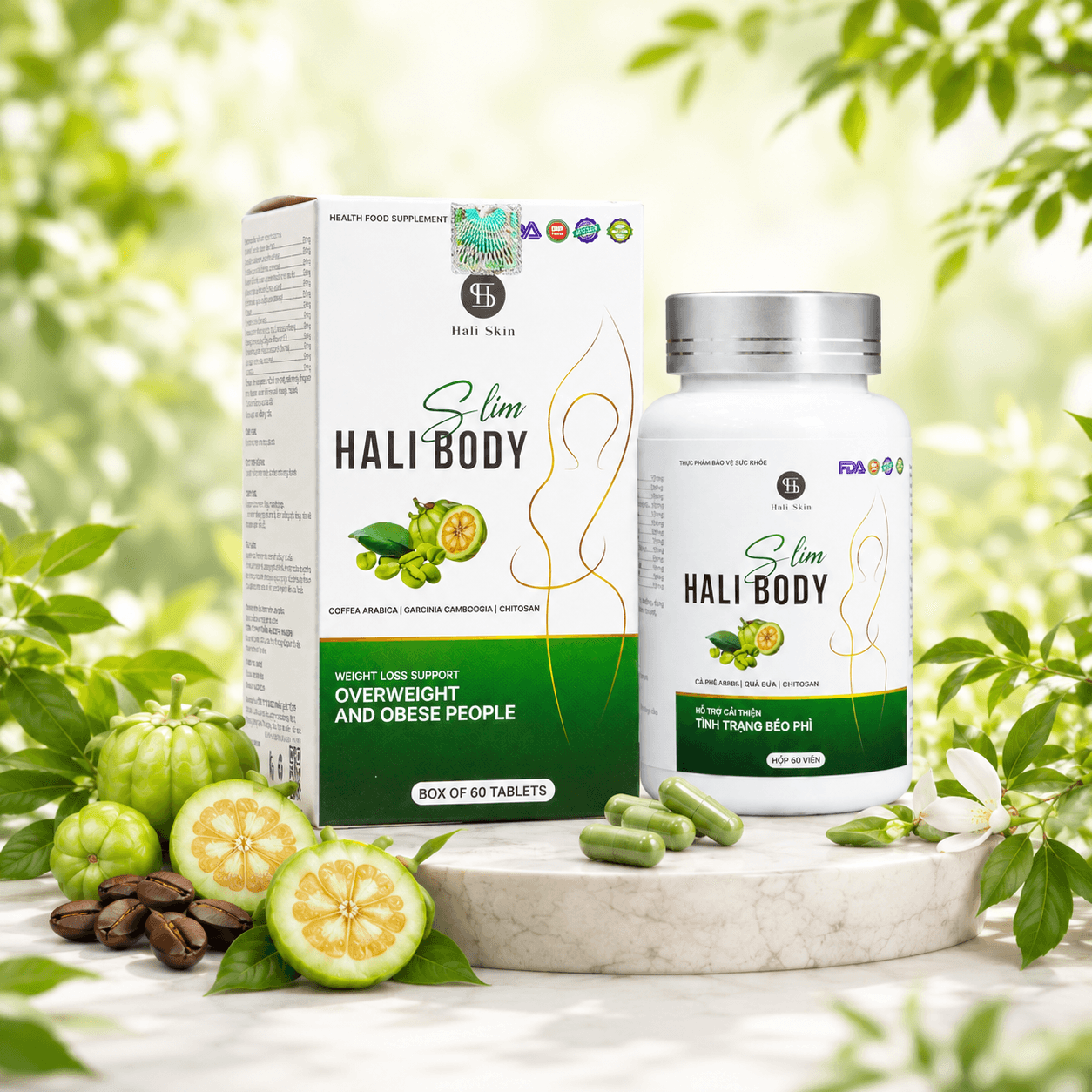 Combo Hali Body — Cải Thiện Vóc Dáng (Trọn Bộ 3)
