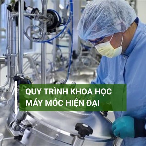 Quy trình khoa học - Máy móc hiện đại