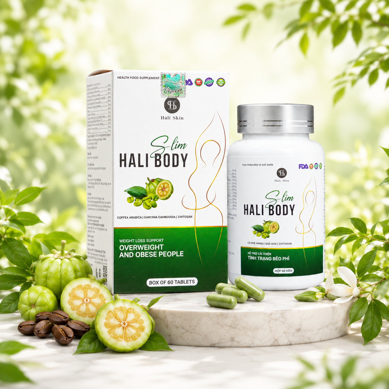 Viên Uống Slim Hali Body - hình 1