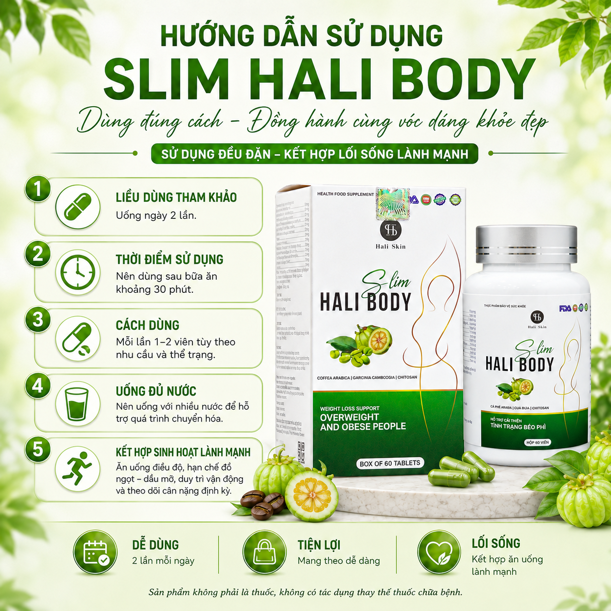 Viên Uống Slim Hali Body - hình 5
