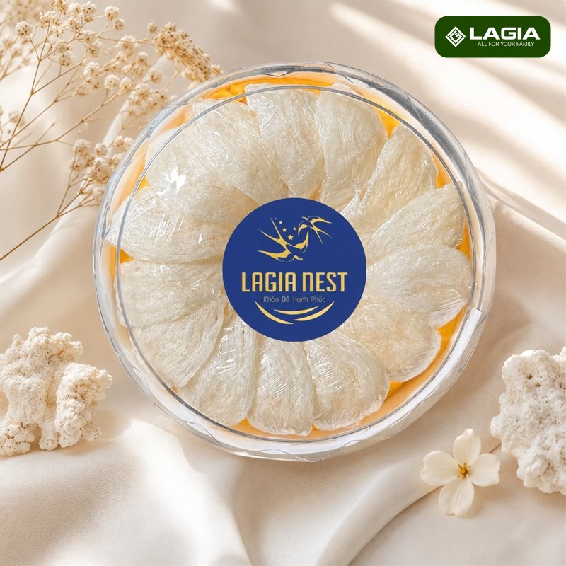 Yến chưng collagen LAGIA — bồi bổ dịu nhẹ, không thêm đường muối